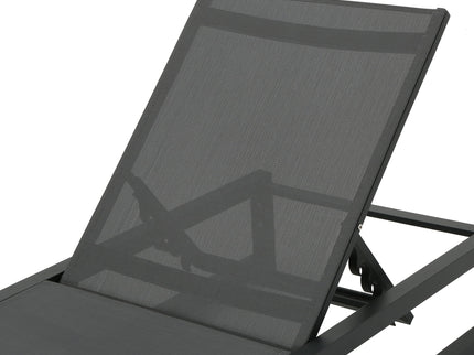 Chaise Lounge With 5 Reclining Positions, Outdoor Patio Lounge Chairs