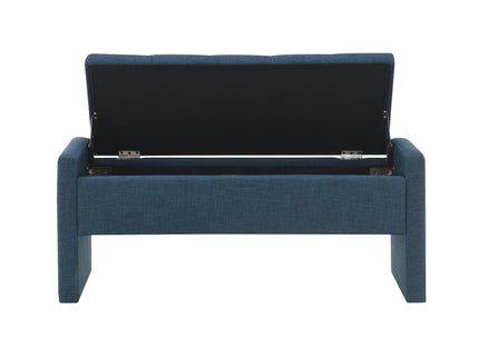 Modern Upholstered Large Bed End Bench With Storage
