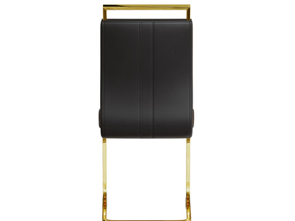 Side Dining Room Chair, Padded Seat High Back