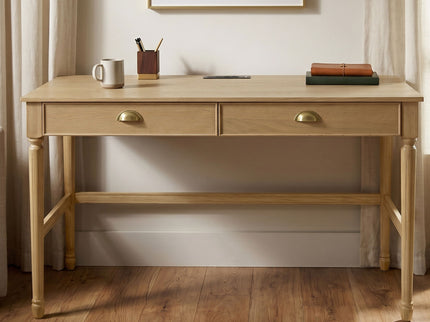 Modern Writing Desk With Drawers For Home Office