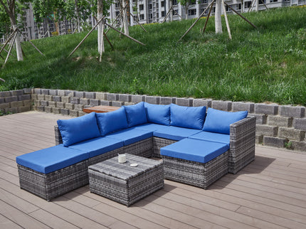 Patio Sofa With Cushions