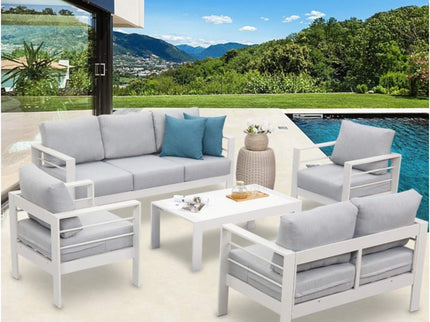 Outdoor Patio Set With All-Weather Thick Cushions