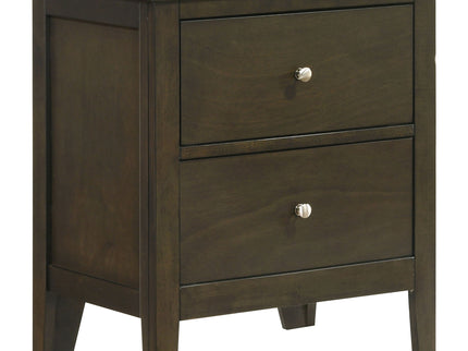 Clement - 4 Piece Queen Bedroom Set With Tufted Headboard - Dark Coffee