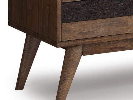 Clarkson - Low TV Stand - Rustic Natural Aged Brown