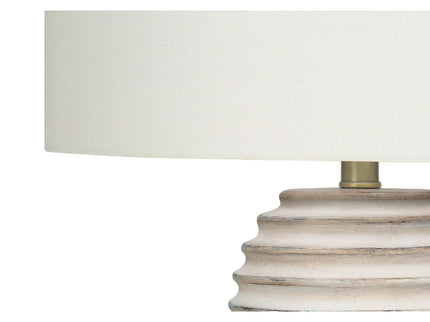 Lighting, Table Lamp, Resin, Transitional - Cream