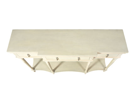 Retro Console Table With 3 Soft Close Drawers