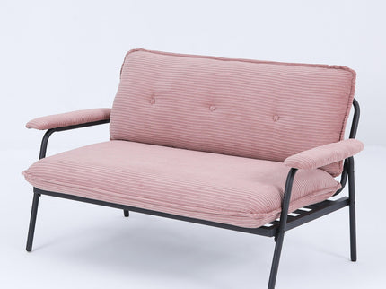 Modern Metal Frame Sofa With Sponge Filling For Compact Spaces And Versatile Use