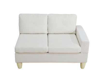 Modular L - Shaped Sectional Sofa 6 Seater 4 Piece Couch With Chaise