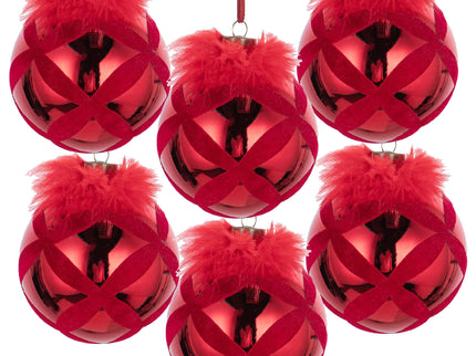 Christmas Ball Ornaments, Decorative Hanging Ball Tree Ornaments For Holiday Party Decorations