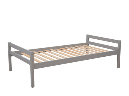 Loft Bed With Stand Alone Bed, Storage Staircase, Desk, Shelves, And Drawers