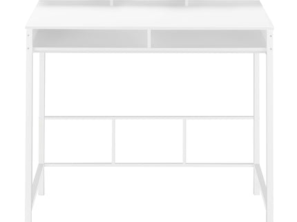 Computer Desk For Home Office, Standing, Storage Shelves, Laptop, Contemporary & Modern