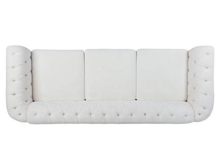 Rolled Arm Chesterfield 3 Seater Sofa