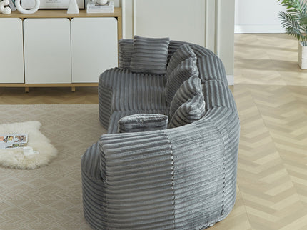 Sectional Sofa, Oversized 4 Seater With Deep Seat Design