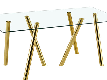 Dining Table With Transparent Surface