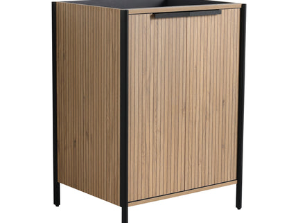 Contemporary Freestanding Bathroom Vanity With Adjustable Shelves