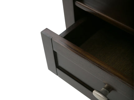 Warm Shaker - End Table - Tobacco Brown