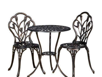 Nassau - Cast 3 Piece Bistro Set