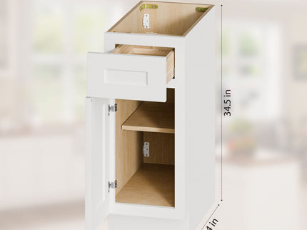 Shaker Base Cabinet With Soft-Close Door And Drawer