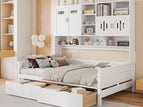 White / Full / 2 Drawers