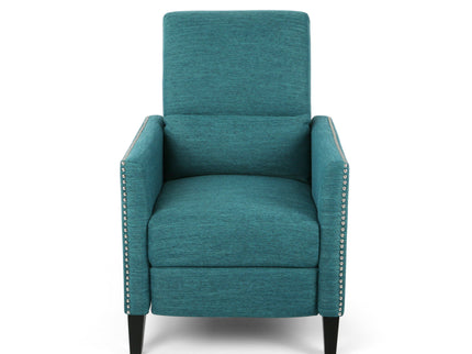 Kiersten - Contemporary Fabric Pushback Recliner