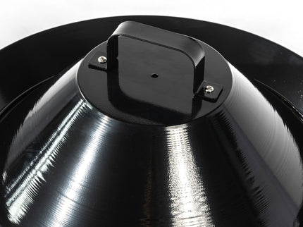 Propane Gas Fire Pit Table, 50000 Btu Round For Outside Patio - Black