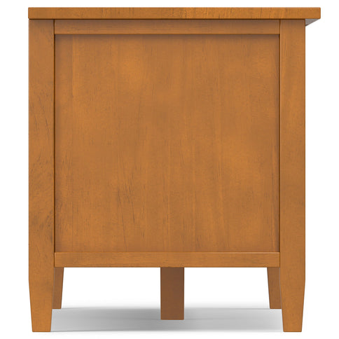 Warm Shaker - Handcrafted Low TV Media Stand
