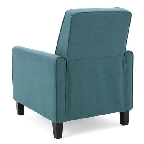 Upholstered Push Back Recliner Chair For Living Room