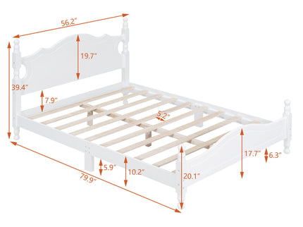 Platform Bed Frame With Slat Support