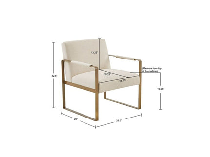 Perry Jayco - Accent Chair - Cream
