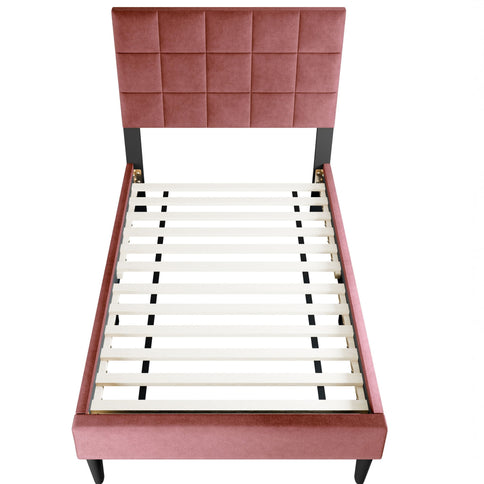 Modern Bed With Adjustable Headboard