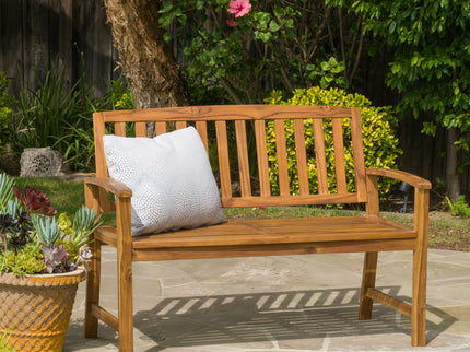 Farmhouse Style Loja Bench Indoor / Outdoor