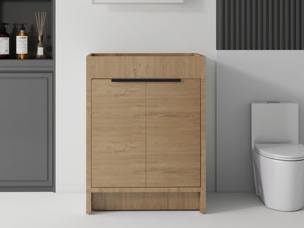 Freestanding Bathroom Vanity Cabinet With Soft Close Doors, Cabinet Only