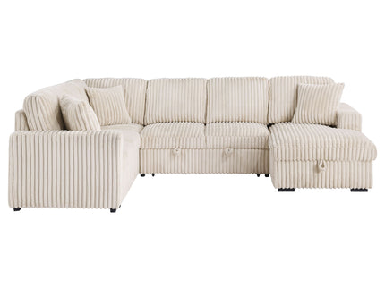 Thurston - Storage Sectional Sofa With Pop Up Bed
