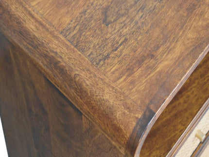 Larissa - 2 Drawer Nightstand - Brown