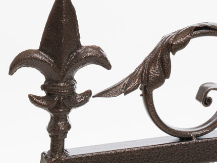 Darcie - Wrought Fireplace Screen, Ornate Design
