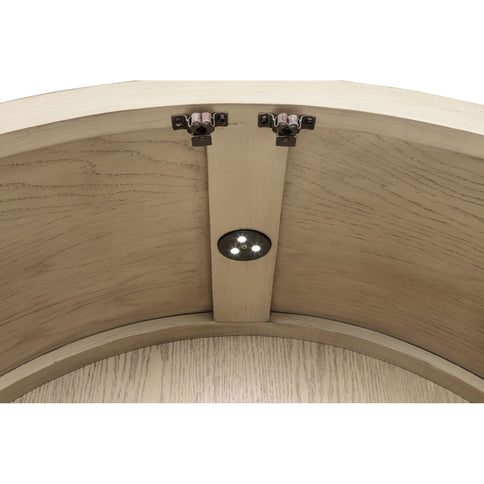 Kimpton - 4 Door Dining Display Cabinet - Beige