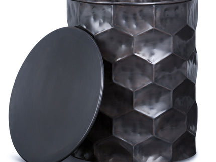 Whitney - Handcrafted Metal Storage Table