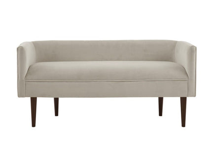 Farrah - Accent Bench With Low Back & Sides - Cream
