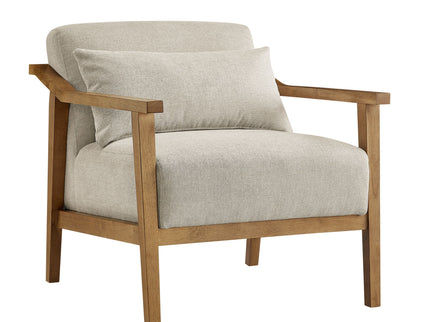 Reagan - Arm Accent Chair With Lumbar Pillow