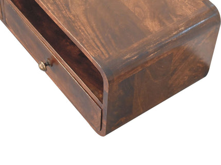 Floating Open Console - Walnut