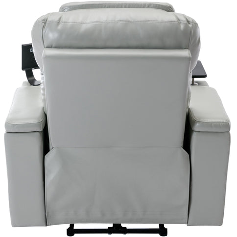 Power Motion Recliner Electric Power Recliner With USB Charging Port, Hidden Arm Storage, Convenient Cup Holder And tooth Speaker