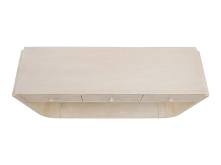 Console Table With 3 Drawers, Display Shelf