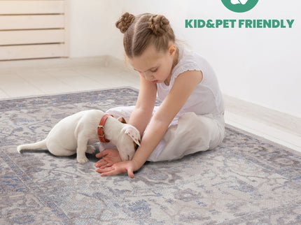 Payas - 6' X 9' Traditional Area Rug - Brown / Beige