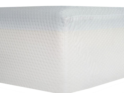 6" Firm Gel Memory Foam Mattress In A Box, Soft Double Layered Mattress Bed - White - Full