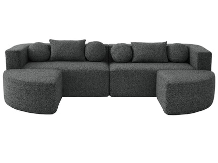 Boneless - Couch Modular Sectional Sofa With Deep Seating And Curved Design