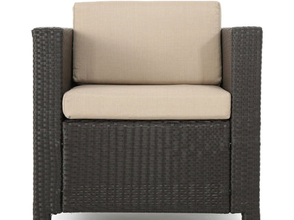Stylish Outdoor Club Chair With Weather Resistant Cushions