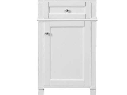 French Style Bathroom Vanity With Sink, Soft-Closing Door, Adjustable Shelf, Rectangular Design