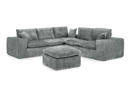 Sectional Sofa With Moveable Ottoman