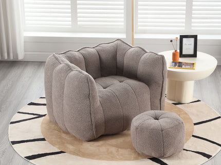 Soft Bean Bag Chair With High Resilient Foam