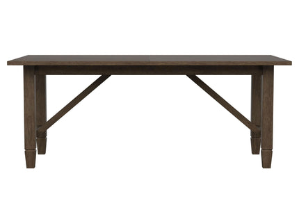 Jamie - Rectangular Dining Table With Extension Leaf - Light Brown